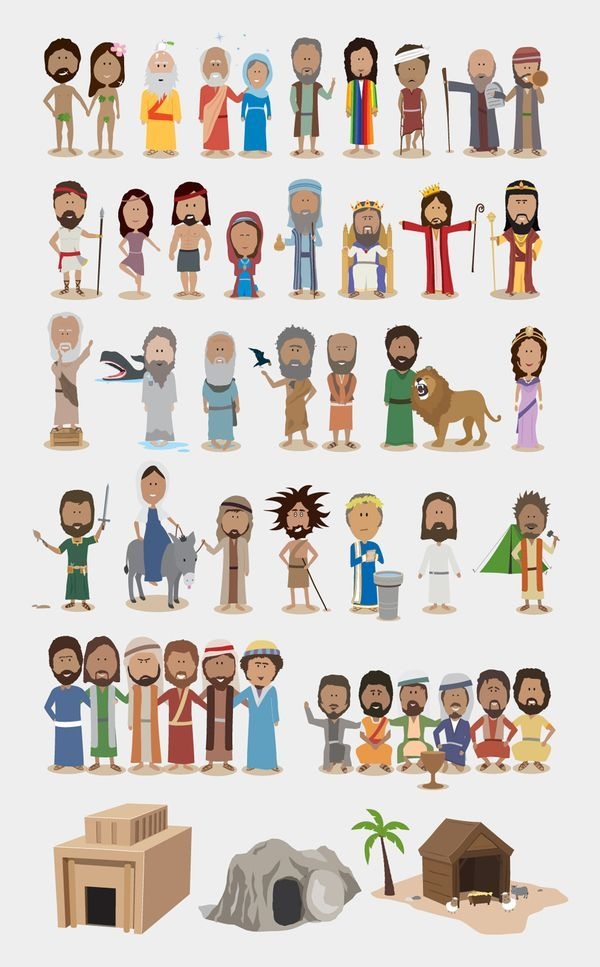 Free Printable Bible Characters Printable Calendars AT A GLANCE