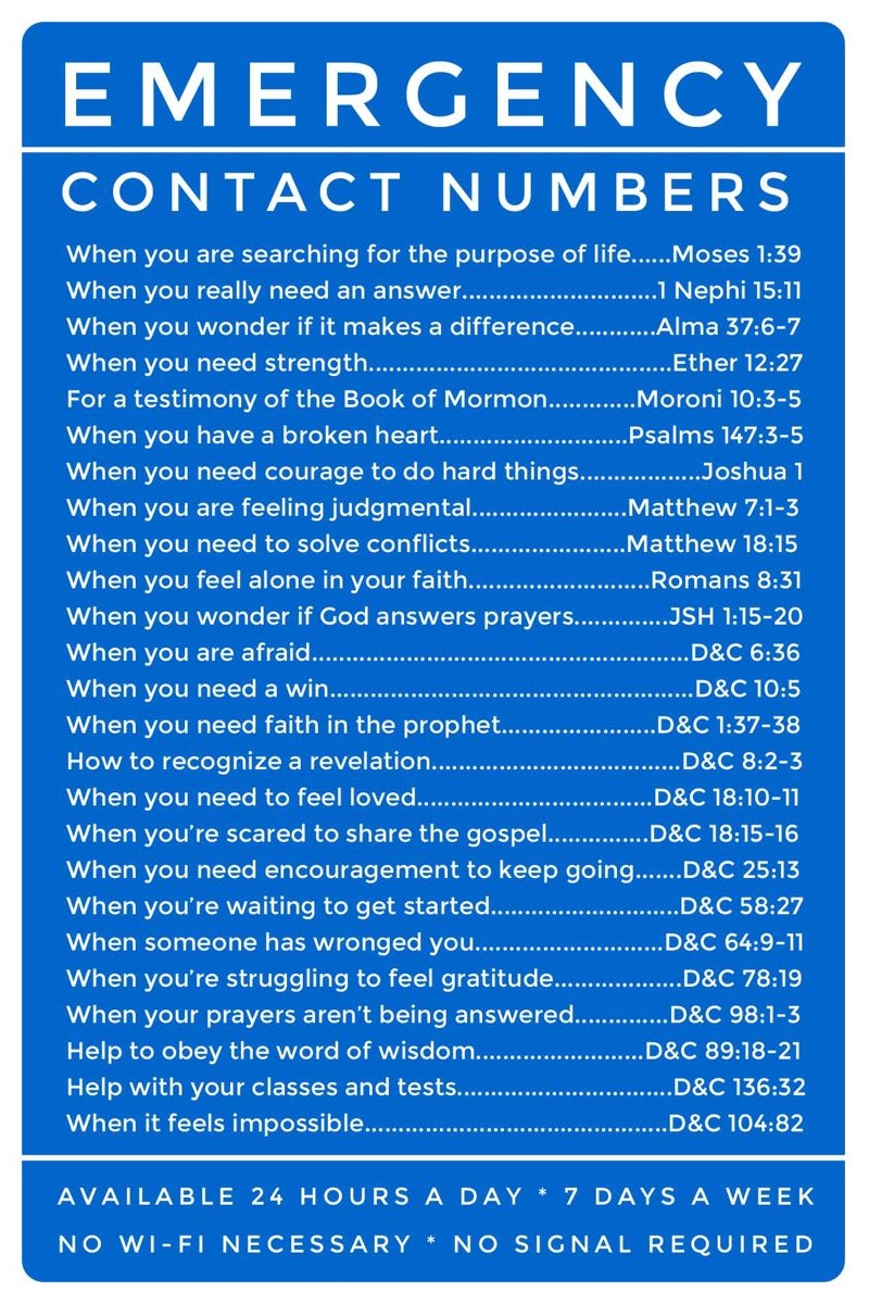 Free Printable Bible Emergency Numbers Dev onallcylinders Free Printable Bible Emergency Numbers Dev onallcylinders