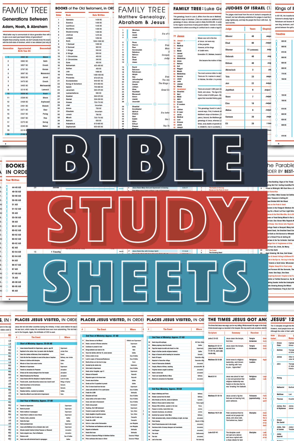 Free Printable Bible Study Guide