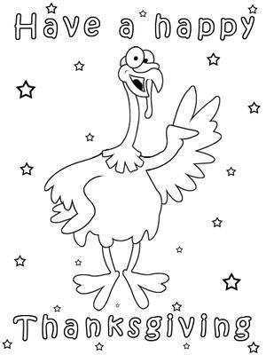 Free Printable Color Your Card Thanksgiving Cards Create And Print 