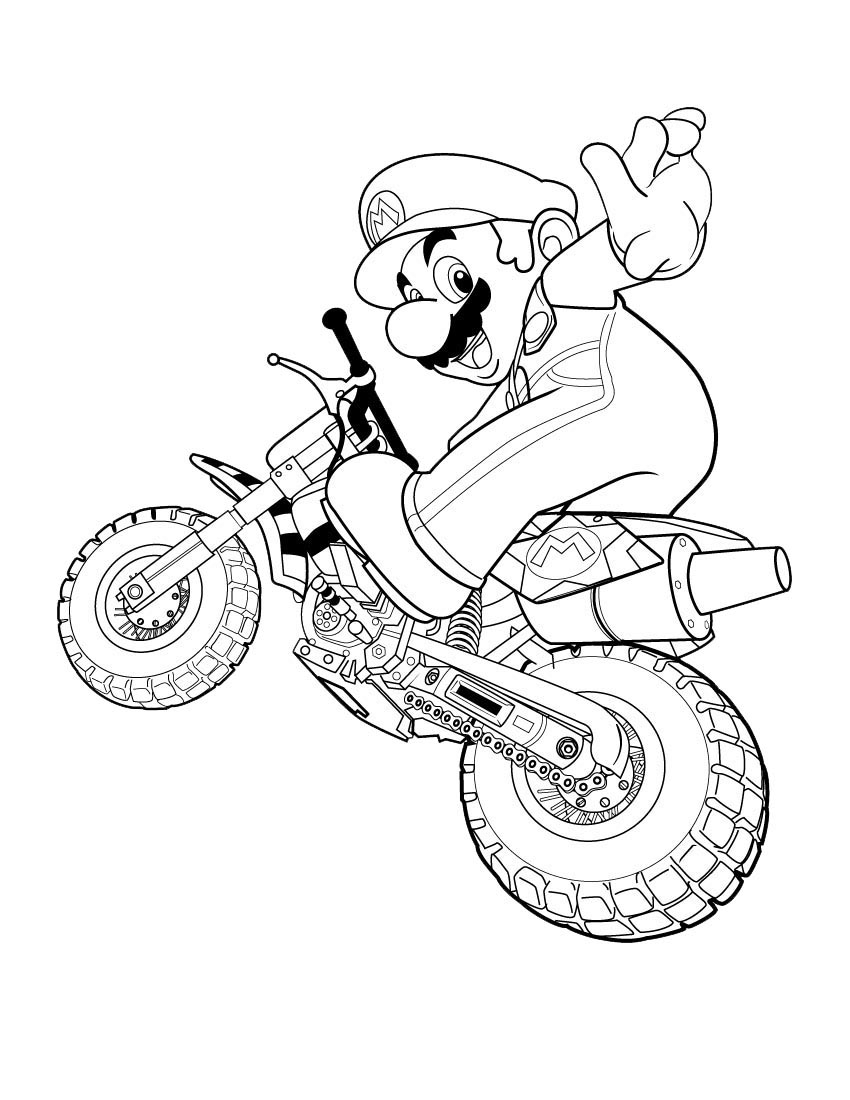 Free Printable Coloring Pages Cool Coloring Pages Super Mario