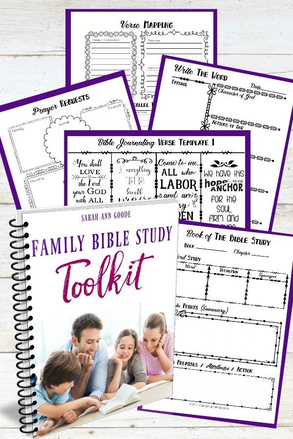 Free Printable Family Bible Study Lessons