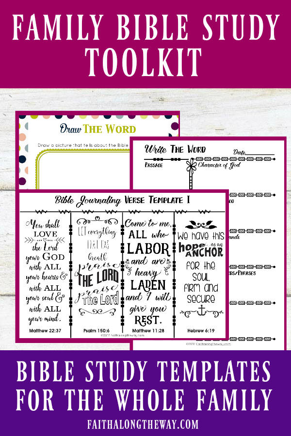 Free Printable Family Bible Study Lessons