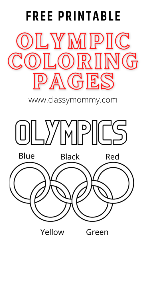Free Printable Olympic Rings Coloring Pages Classy Mommy Free Printable Olympic Rings Coloring Pages Classy Mommy