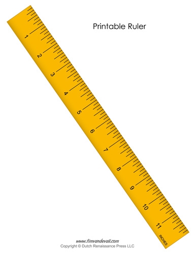 Free Printable Ruler Tim 39 s Printables