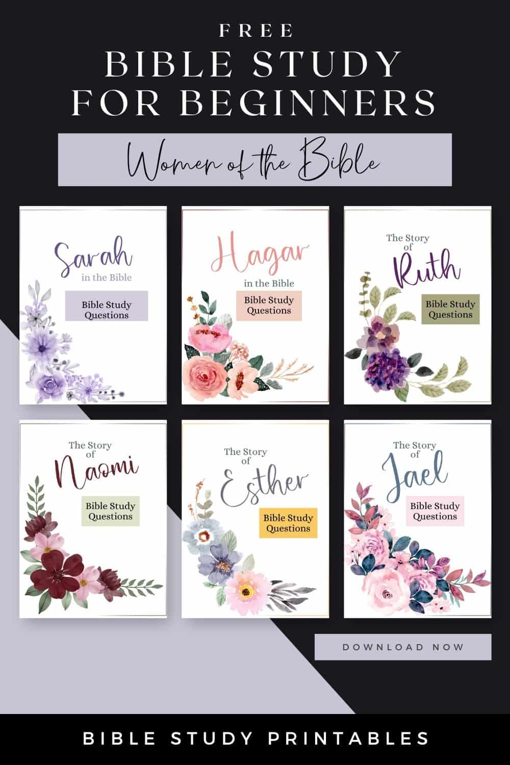 Free Printable Women Of The Bible Study Lessons Bible Study Printables