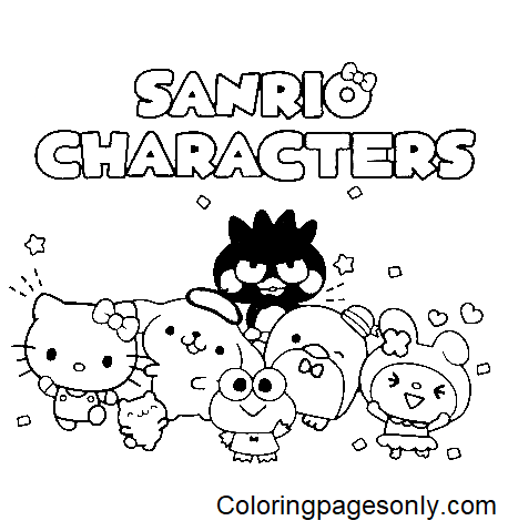 Free Sanrio Coloring Pages Sanrio Characters Coloring Pages Free Sanrio Coloring Pages Sanrio Characters Coloring Pages