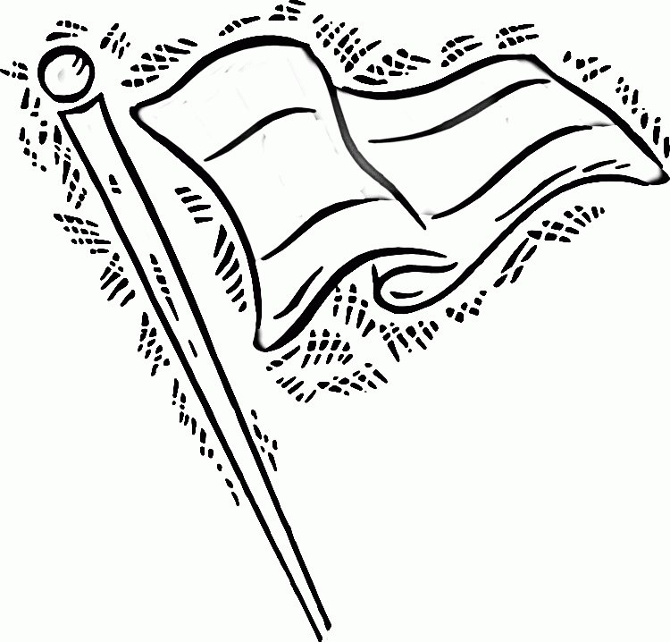 German Flag Coloring Pages For Kids