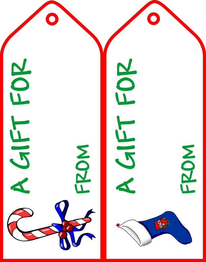 Gift Tag Outline ClipArt Best
