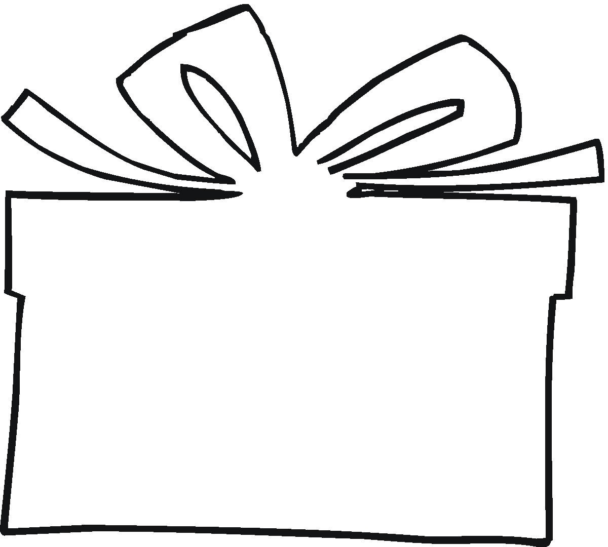 Gift Tag Outline Cliparts co