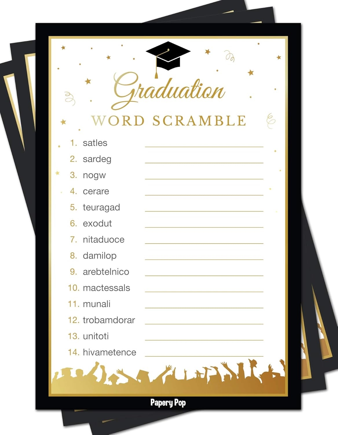Graduation Games Printable Printable Calendar