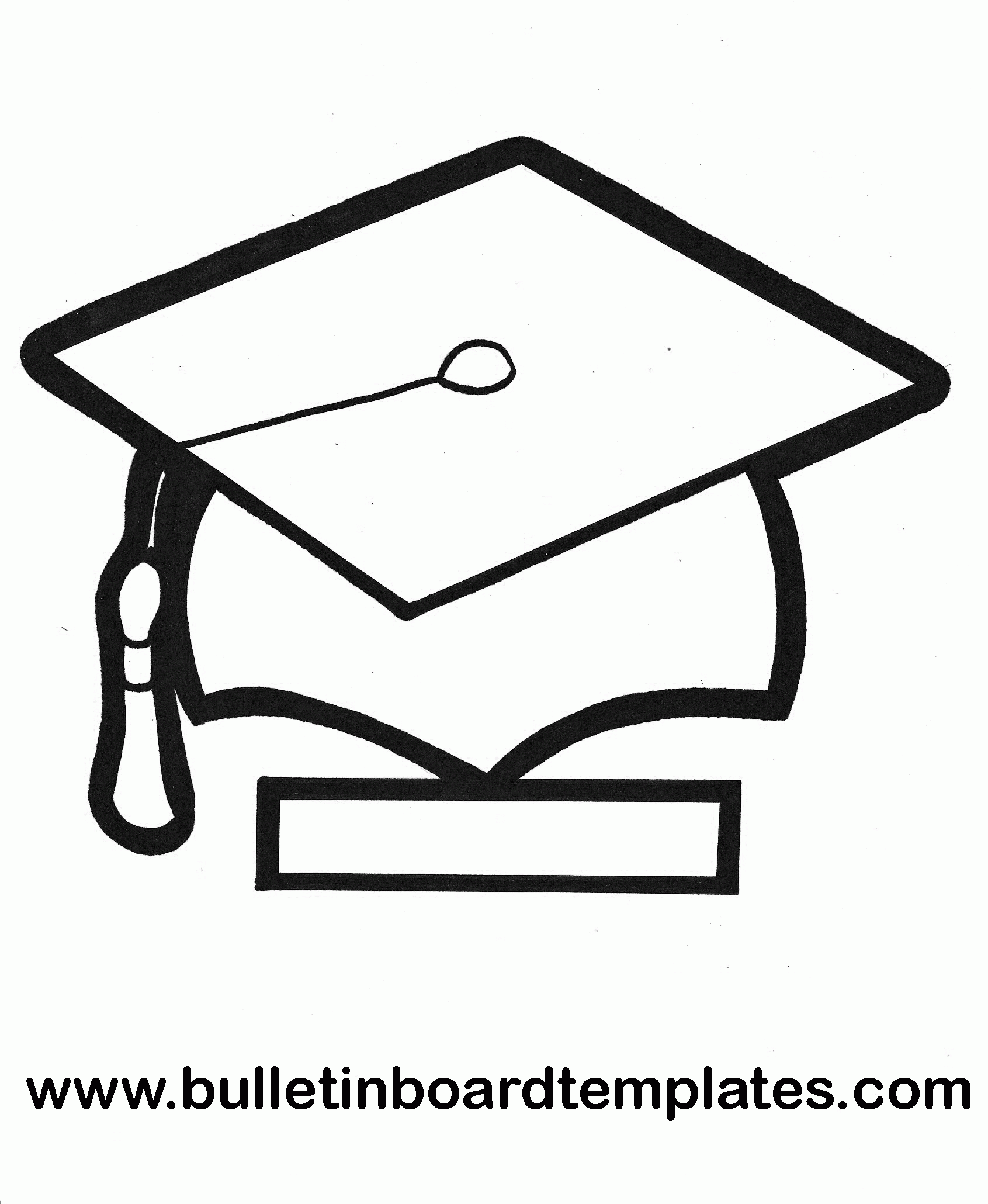 Graduation Hat Printables