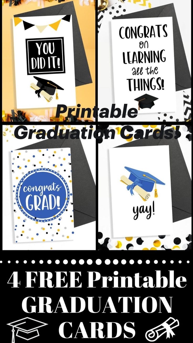 Graduation Printable Cards Printable New Year Banners