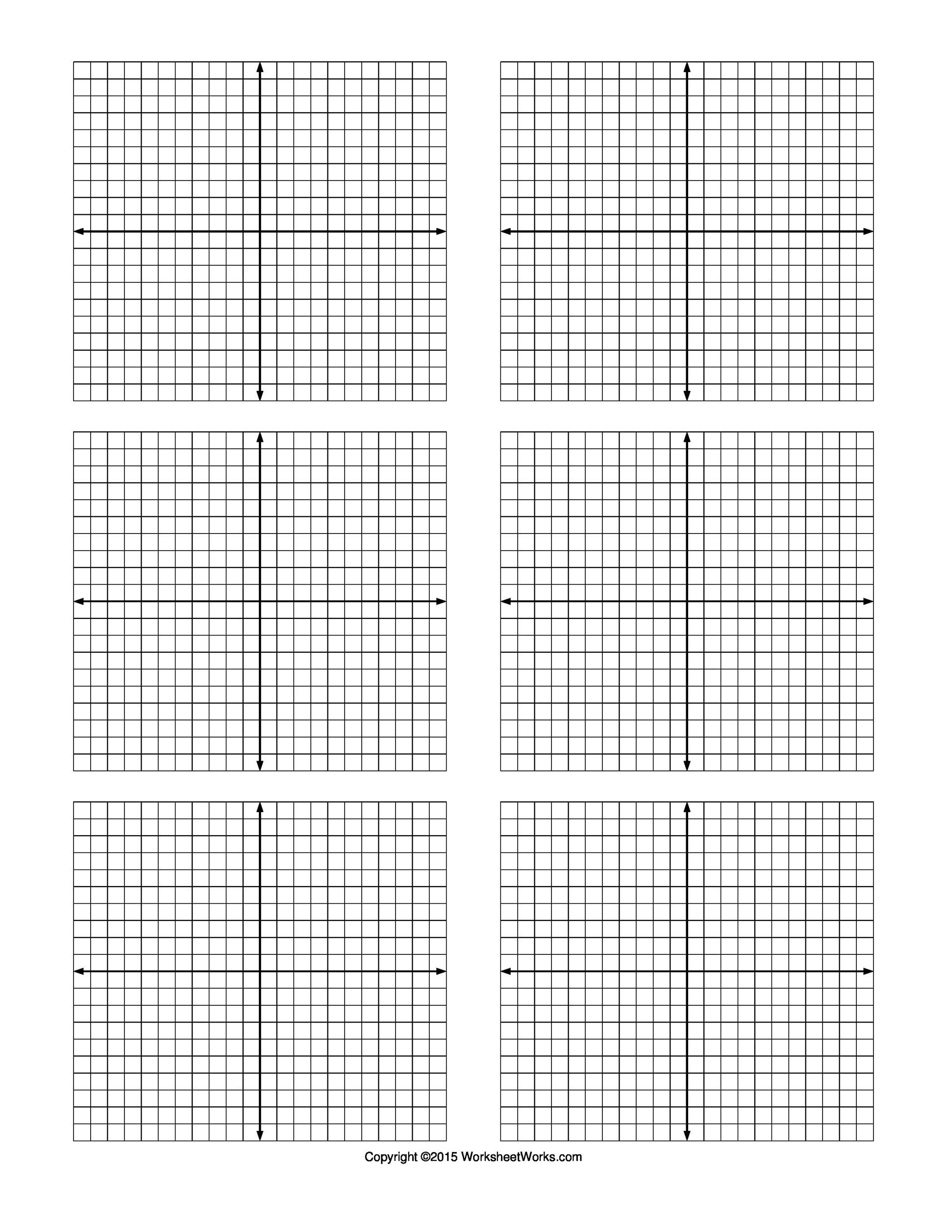 Graphing Paper Free Printable With Numbers