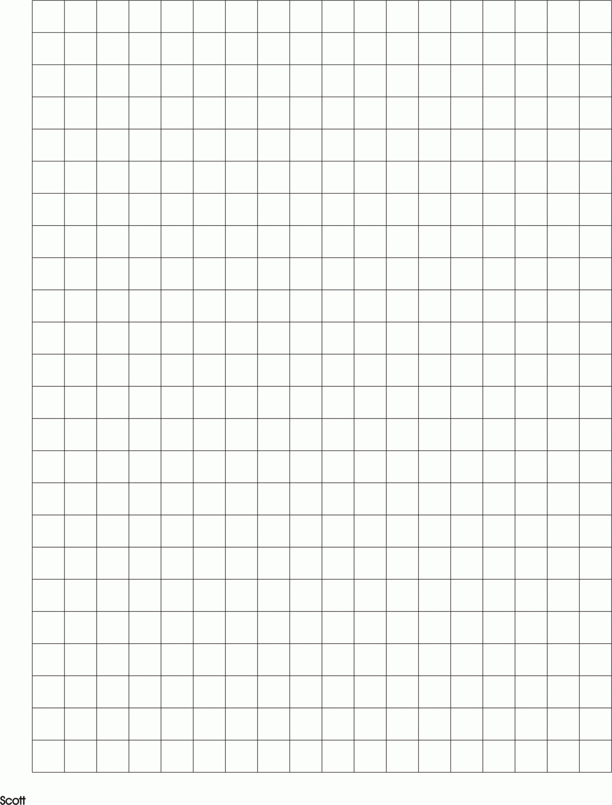 Graphing Paper Printable A4
