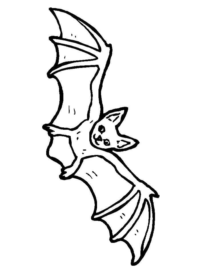 Halloween Bat Coloring Pages Coloring Book
