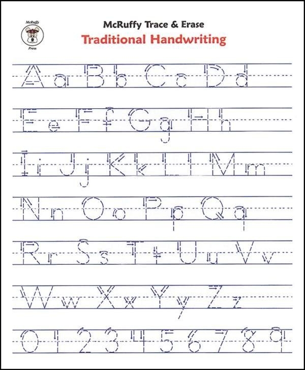Handwriting Worksheets Kindergarten Free AlphabetWorksheetsFree