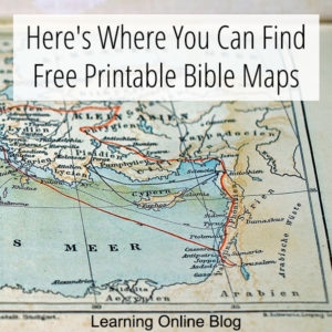 Here 39 s Where You Can Find Free Printable Bible Maps Learning Online Blog