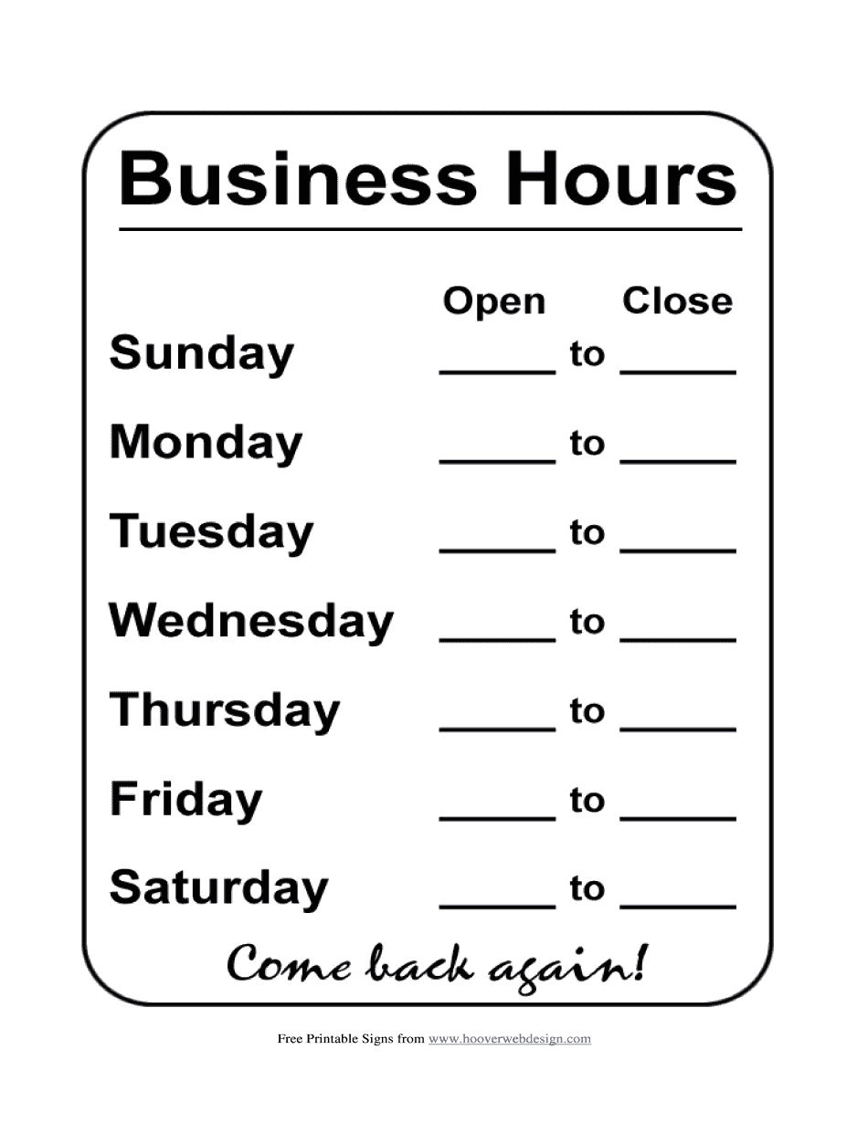 How To Edit Office Hours Template