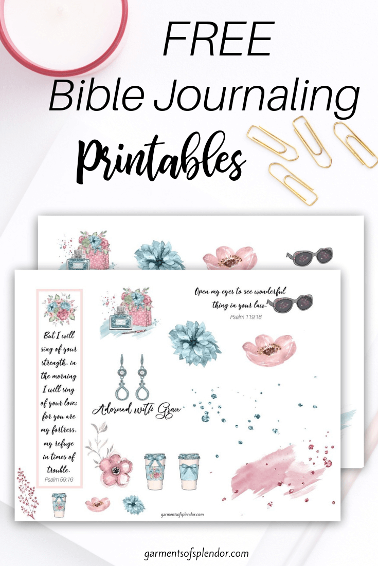 Huge List Of Free Bible Journaling Printables
