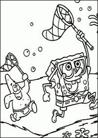 Index Of free coloring spongebob 