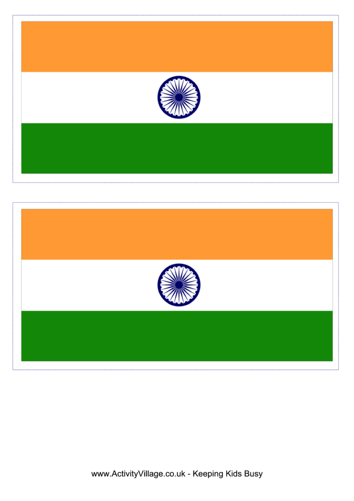 India Flag Free Printable India Flag Flag Template India Flag Business 