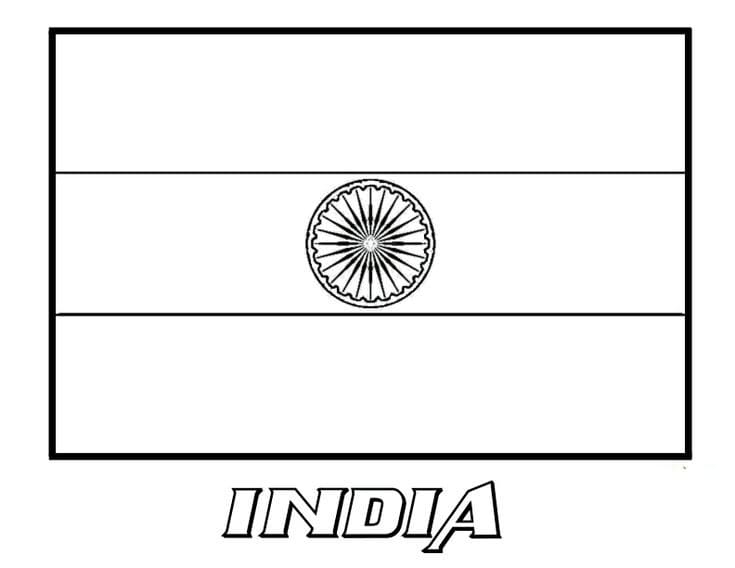India Flag Printable Coloring Page Download Print Or Color Online 