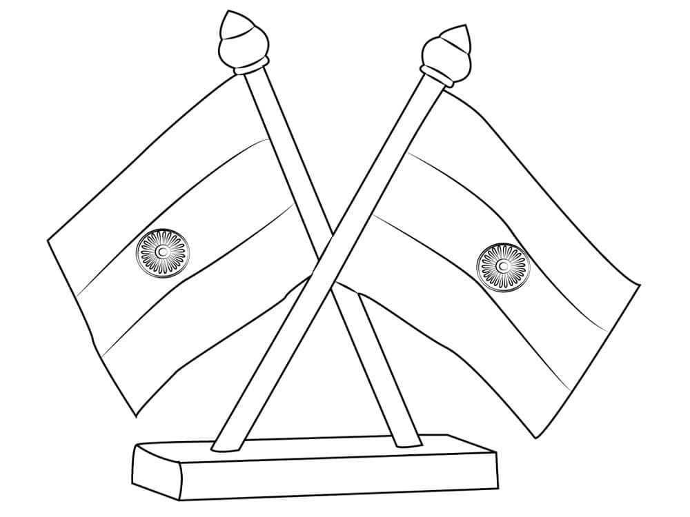 India Flags Coloring Page Download Print Or Color Online For Free