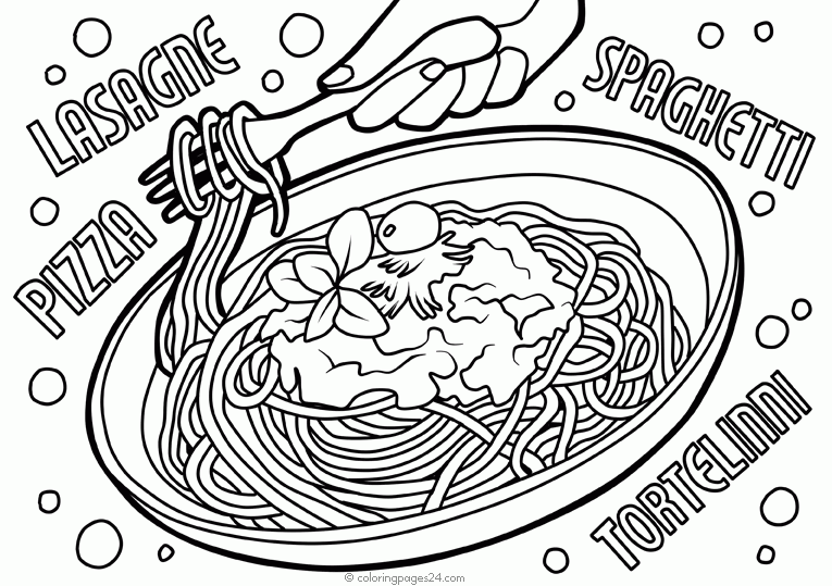 Italy Coloring Sheets Coloring Pages