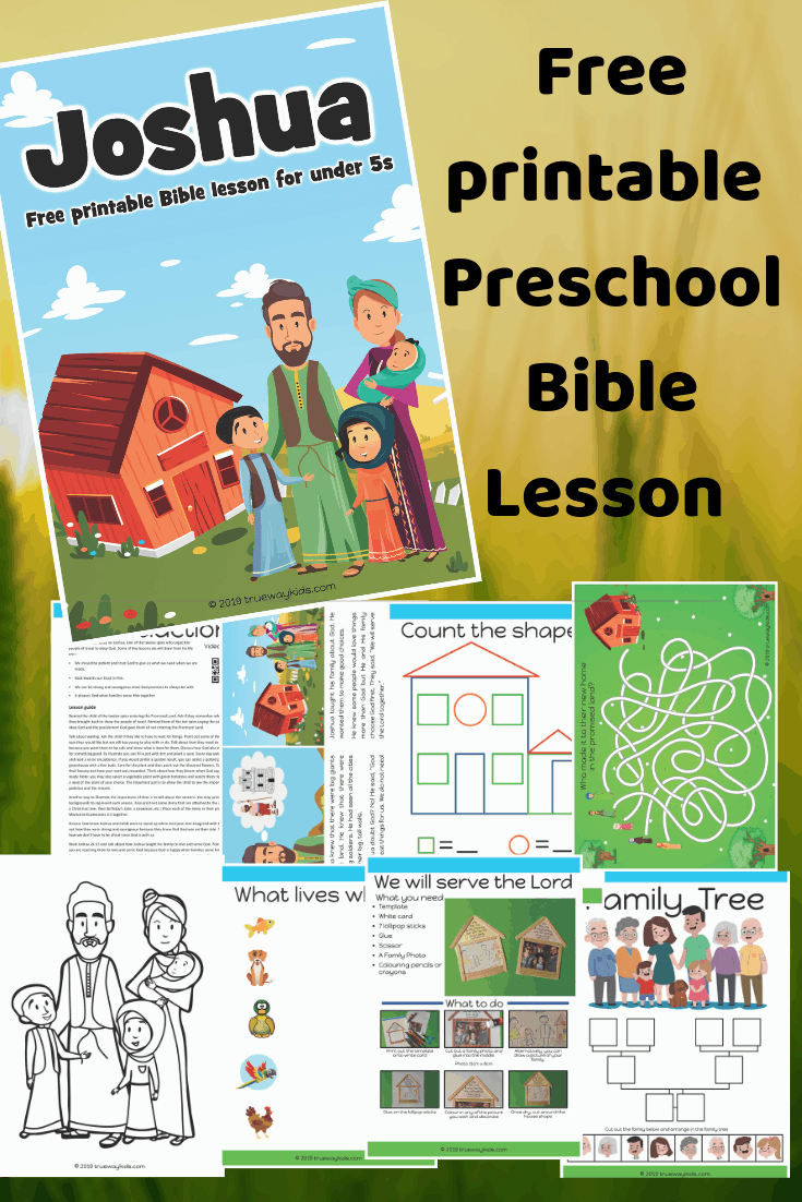 Joshua Free Bible Lesson For Children Trueway Kids Joshua Free Bible Lesson For Children Trueway Kids