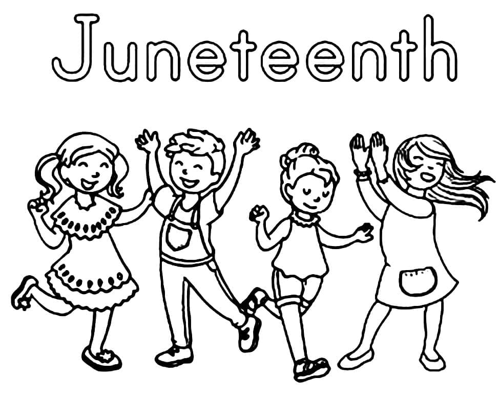 Juneteenth Coloring Pages ColoringLib