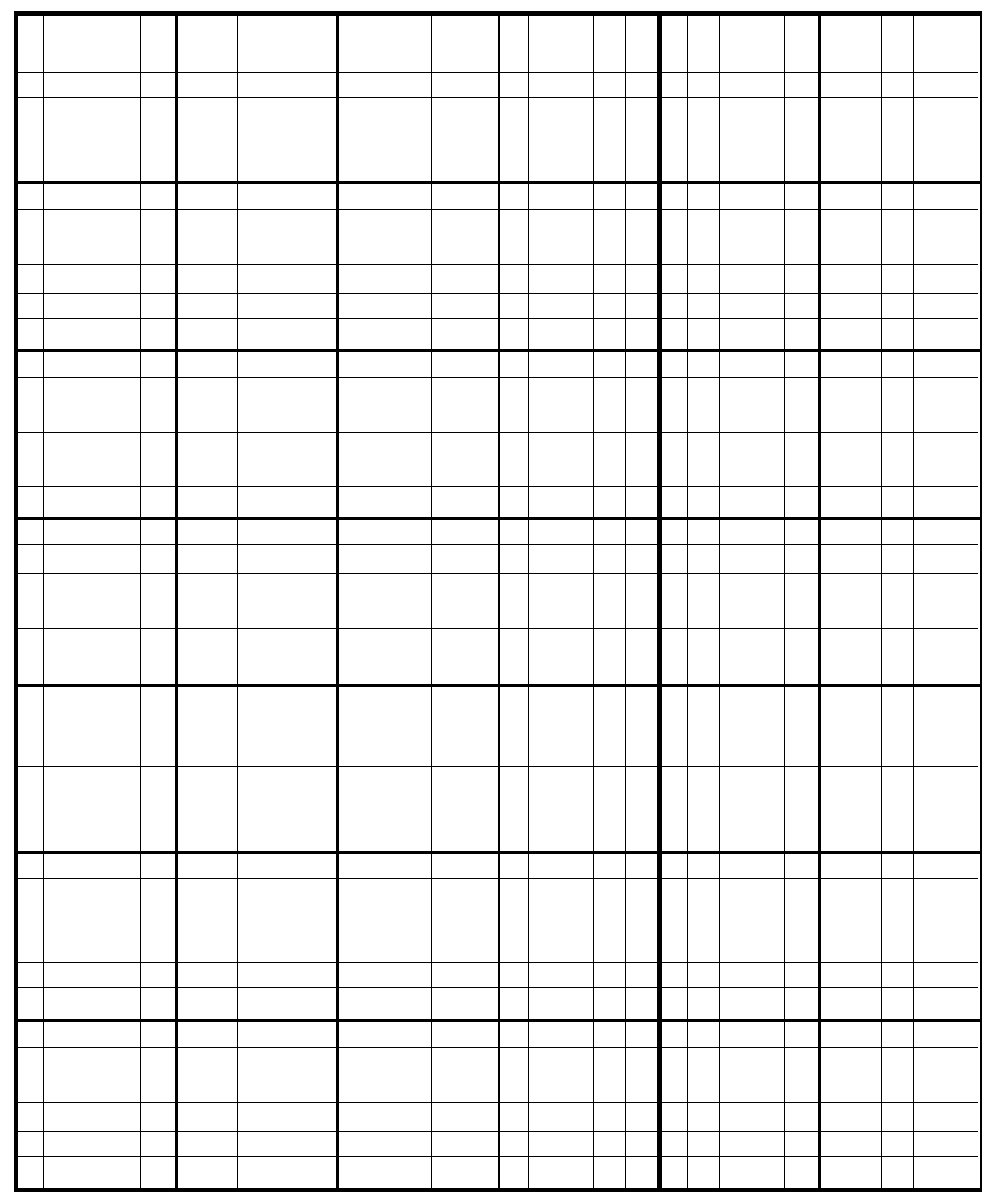 Large Graph Paper 3 Free Graph Paper Printable
