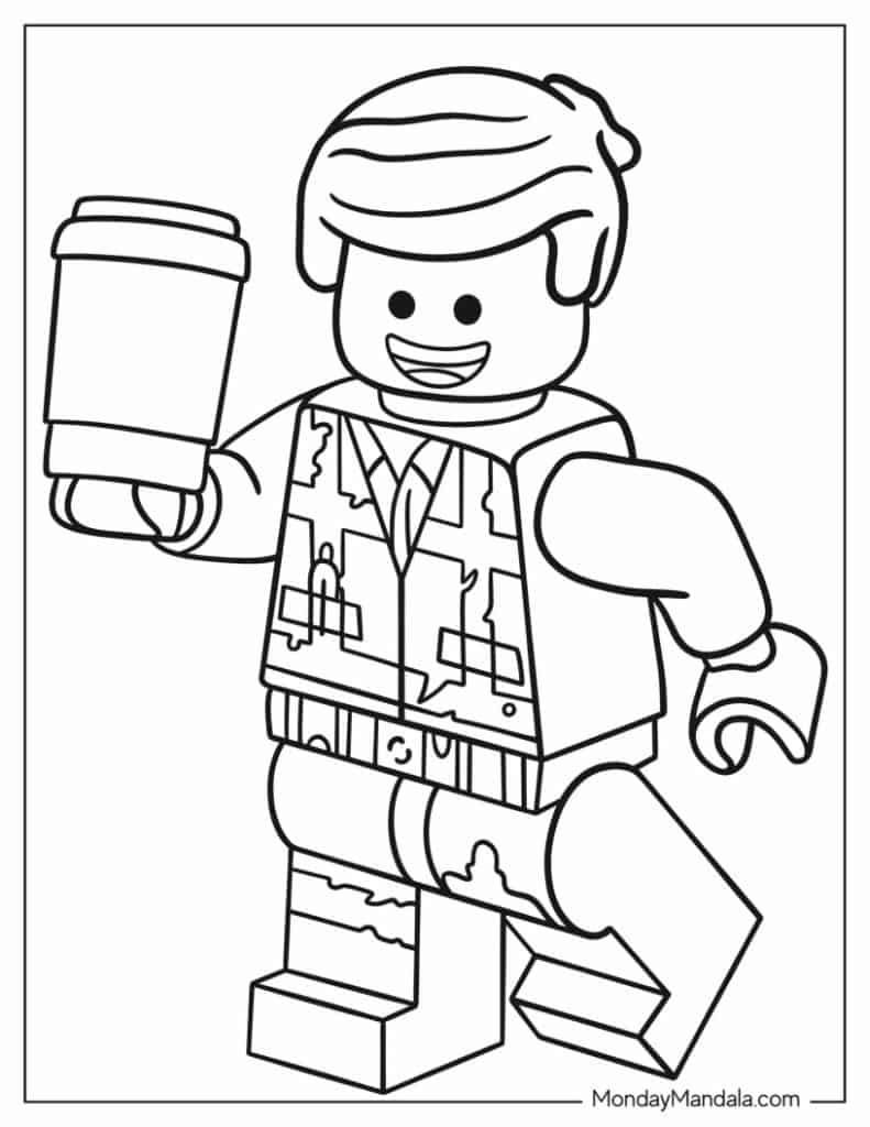 Lego Colouring Pictures To Print