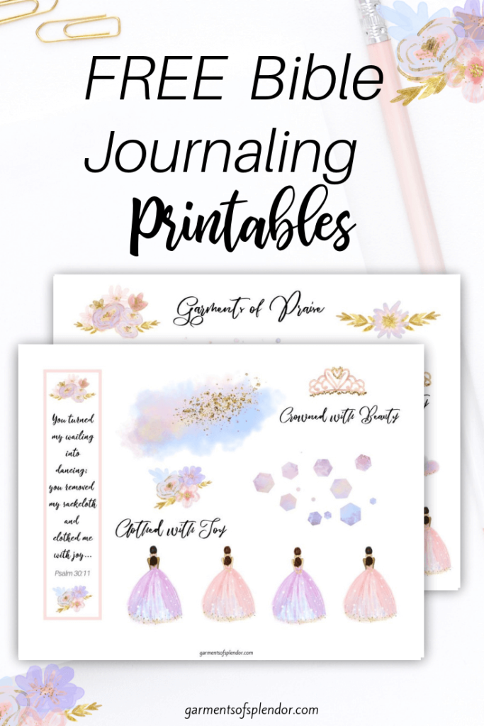 List Of Free Bible Journaling Printables