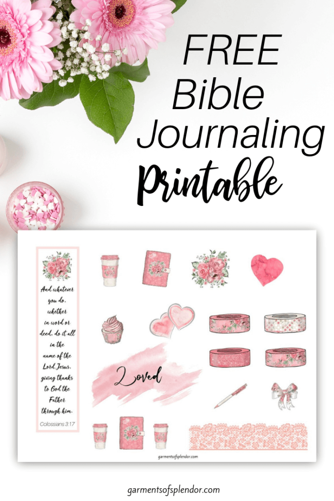 List Of Free Bible Journaling Printables