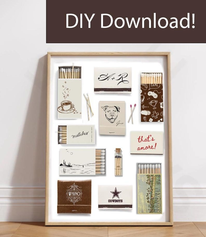 Matchbox Art Template Blank Matchbox Template Blank Matchbox Digital 