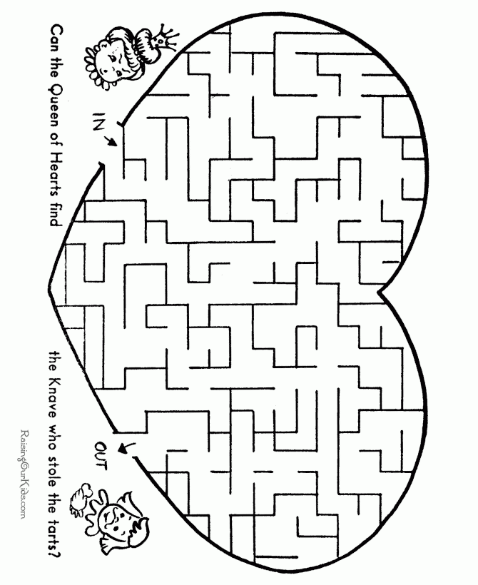Mazes Printable Activities For Kids 003