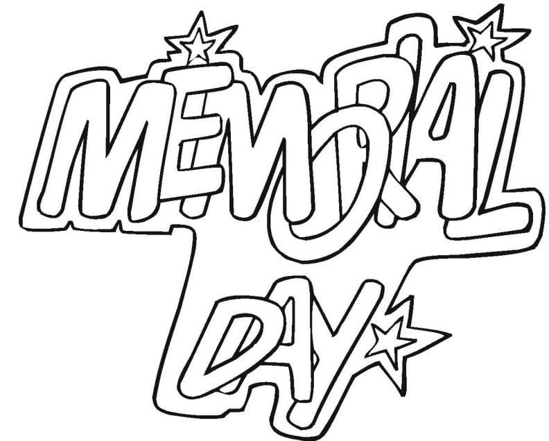 Memorial Day Free Printable Coloring Page Download Print Or Color 