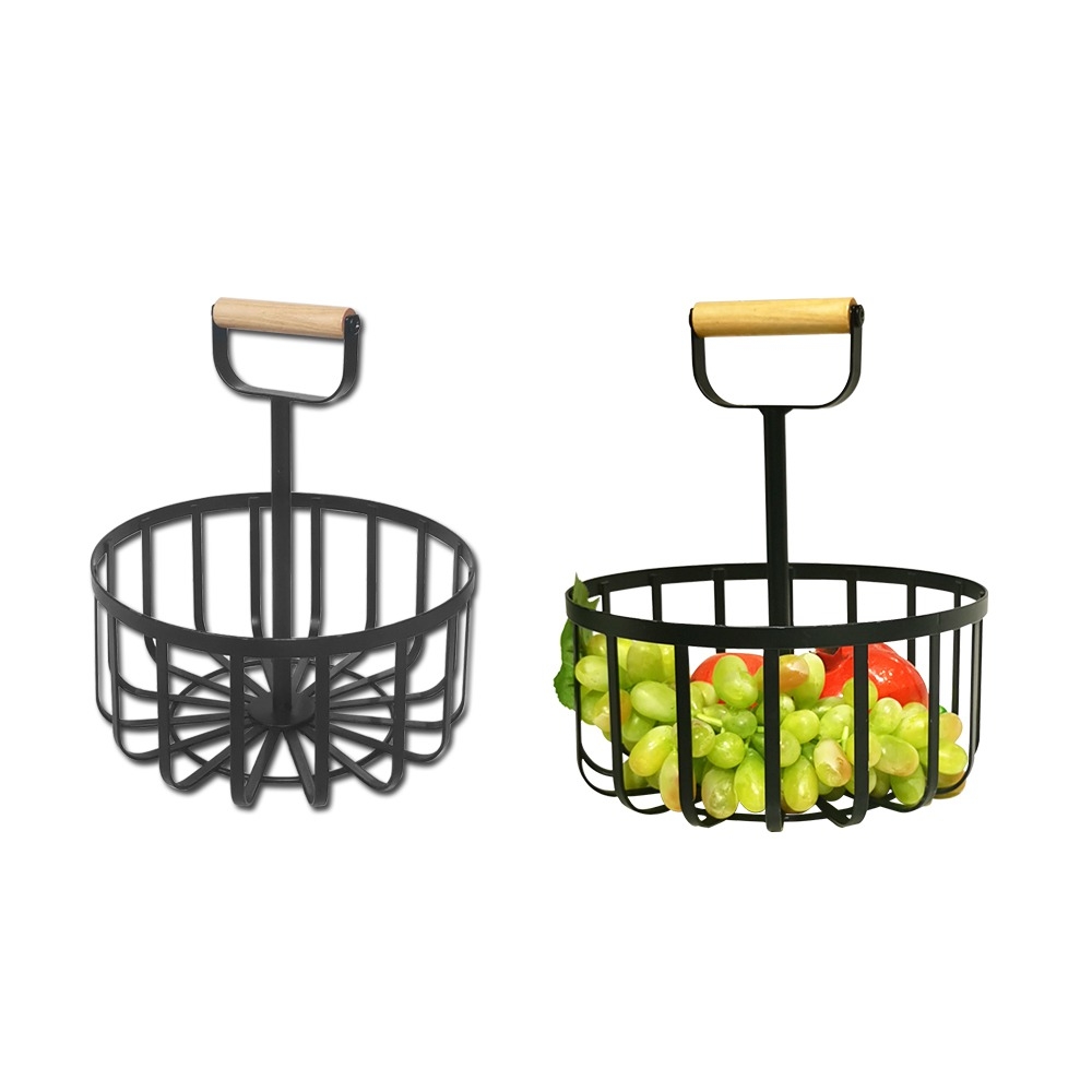 Metal Thanksgiving Fruit Basket YESYING