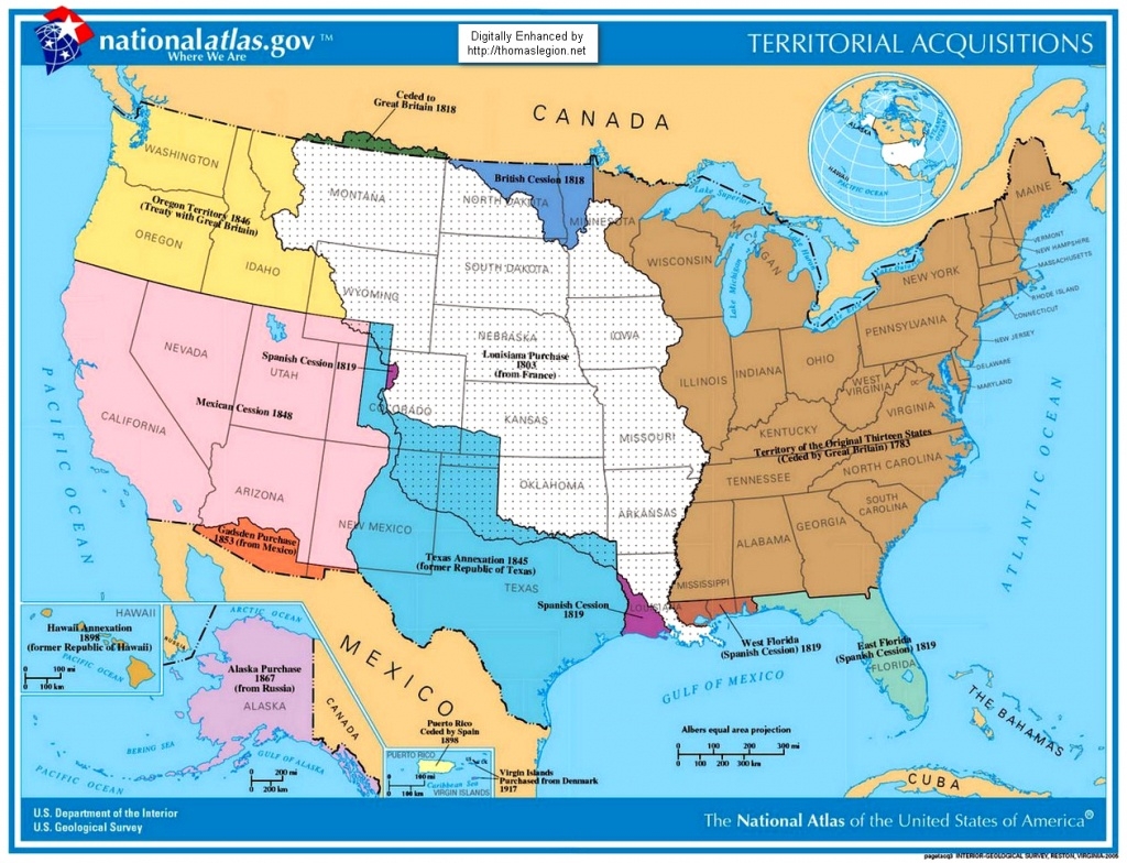 Mexican Cession Map