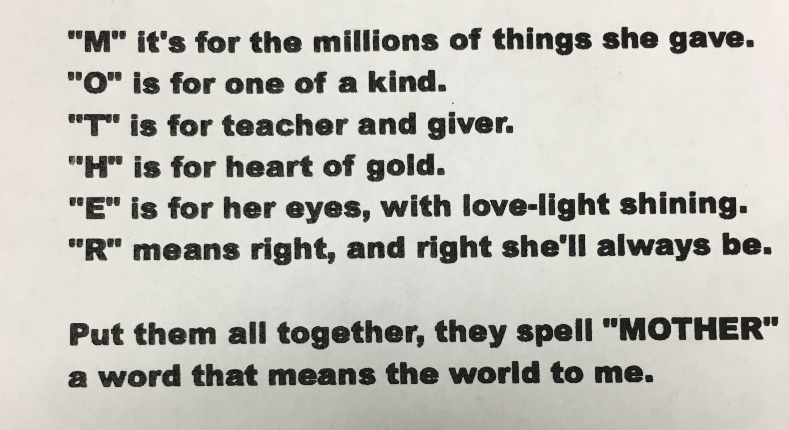 Mother 39 s Day Acronym Poem Pinterest Image Mother 39 s Day Acronym Poem Pinterest Image