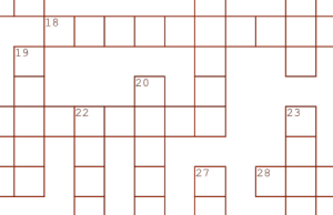 NFL Crossword Puzzle Football Weblog