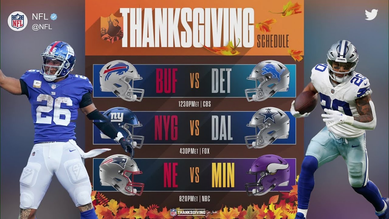 Nfl Thanksgiving Games 2025 Rana Samuel