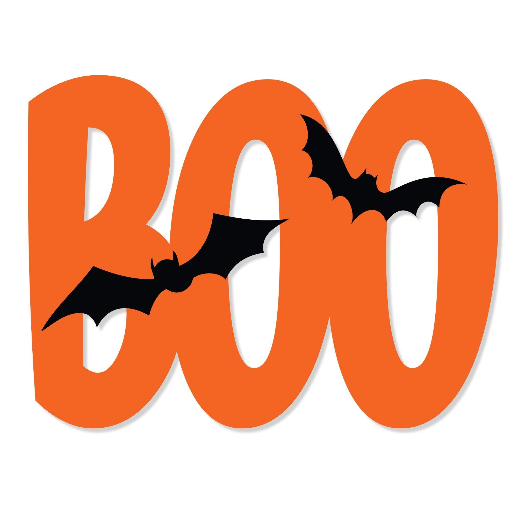 Note Card Caf Boo Halloween Front Yard Display Outdoor Decoration