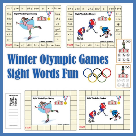 Olympic Games Sight Words And Letters Fun KidsSoup