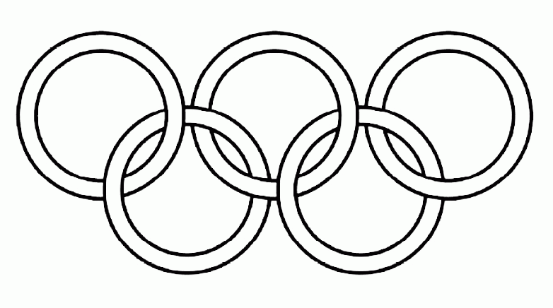 Olympic Rings Coloring Pages Coloring Home