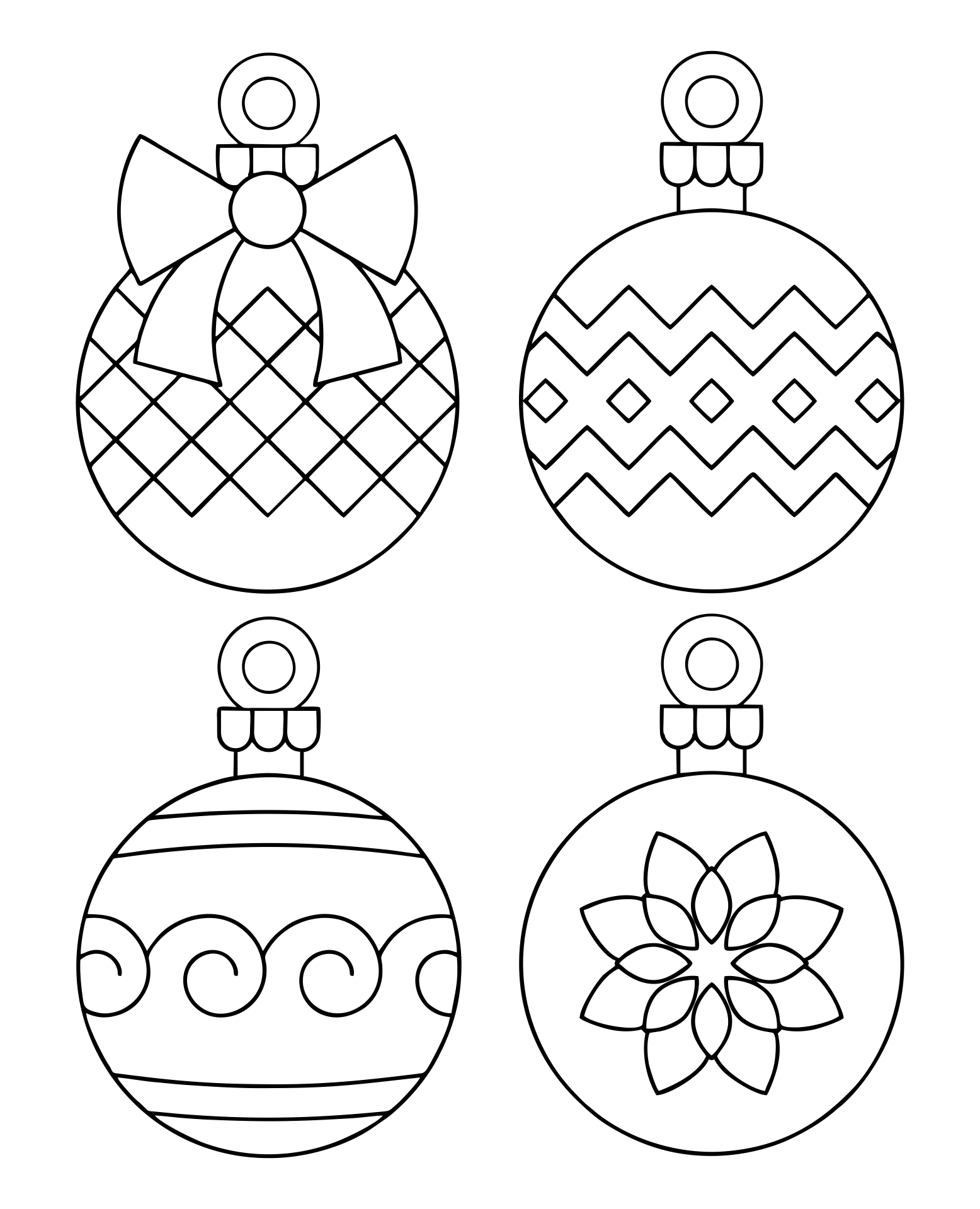 Ornament Outline Printable Printable Free Templates