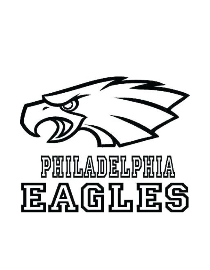 Philadelphia Eagles Coloring Pages Free Printable PDF 