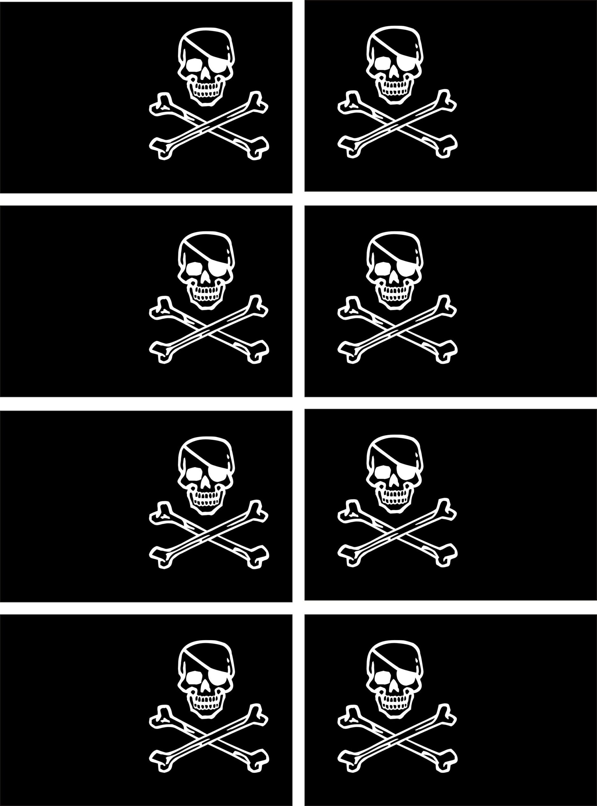 Pirate Flag Printable
