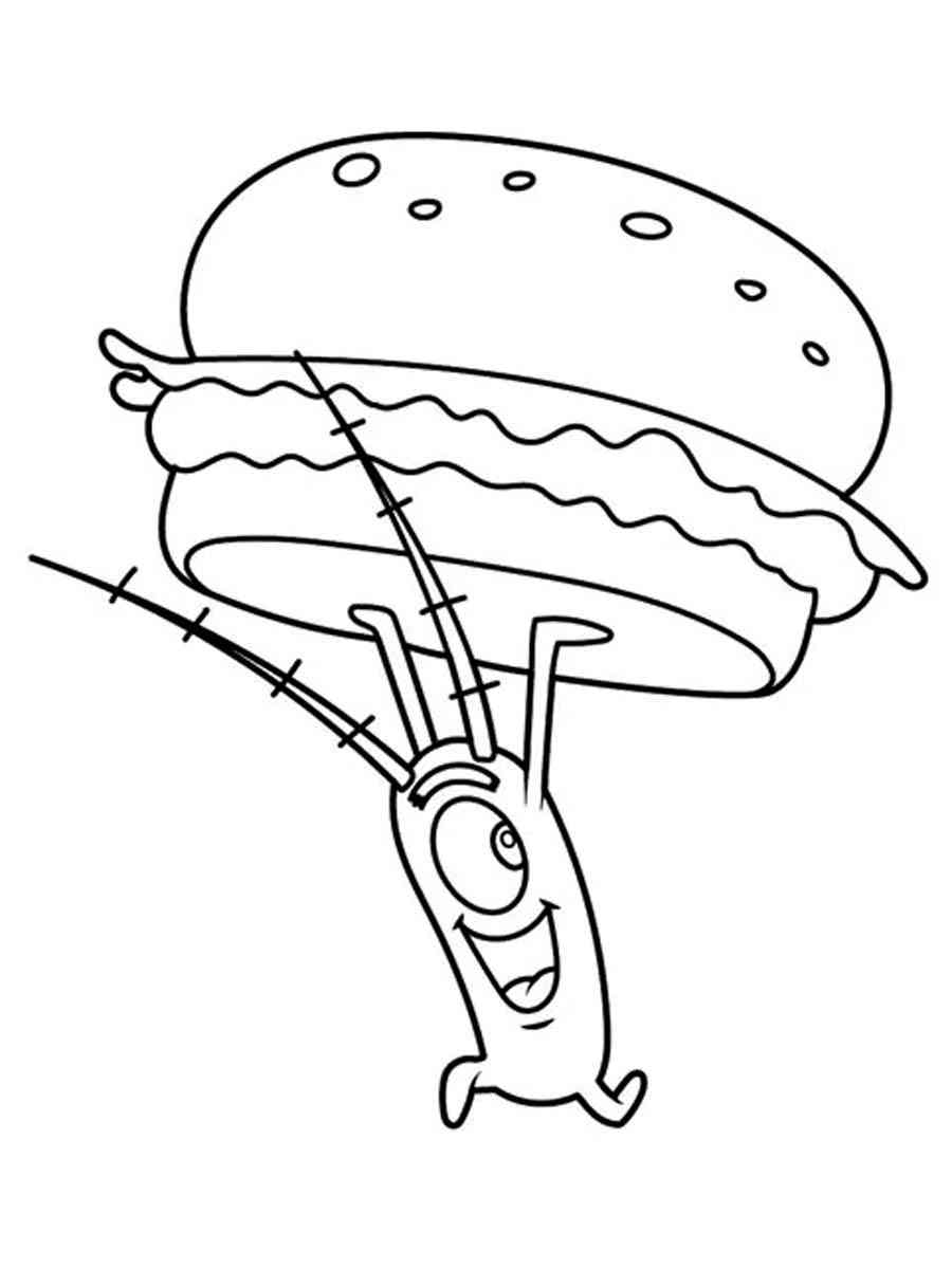 Plankton Coloring Pages